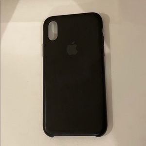 iPhone X/XS Black Silicone Case